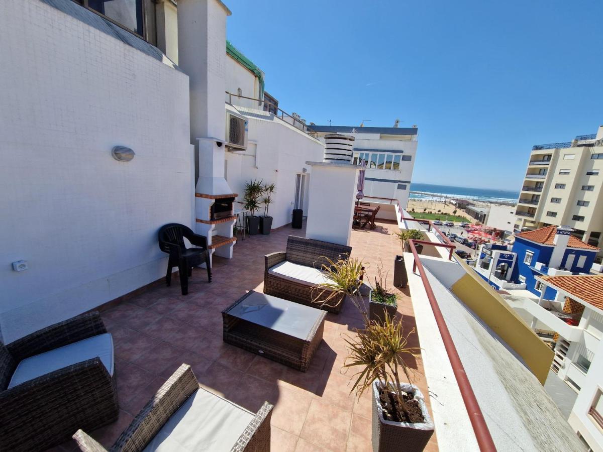 Amazing Terrace Costa Da Caparica Apartment Exterior foto
