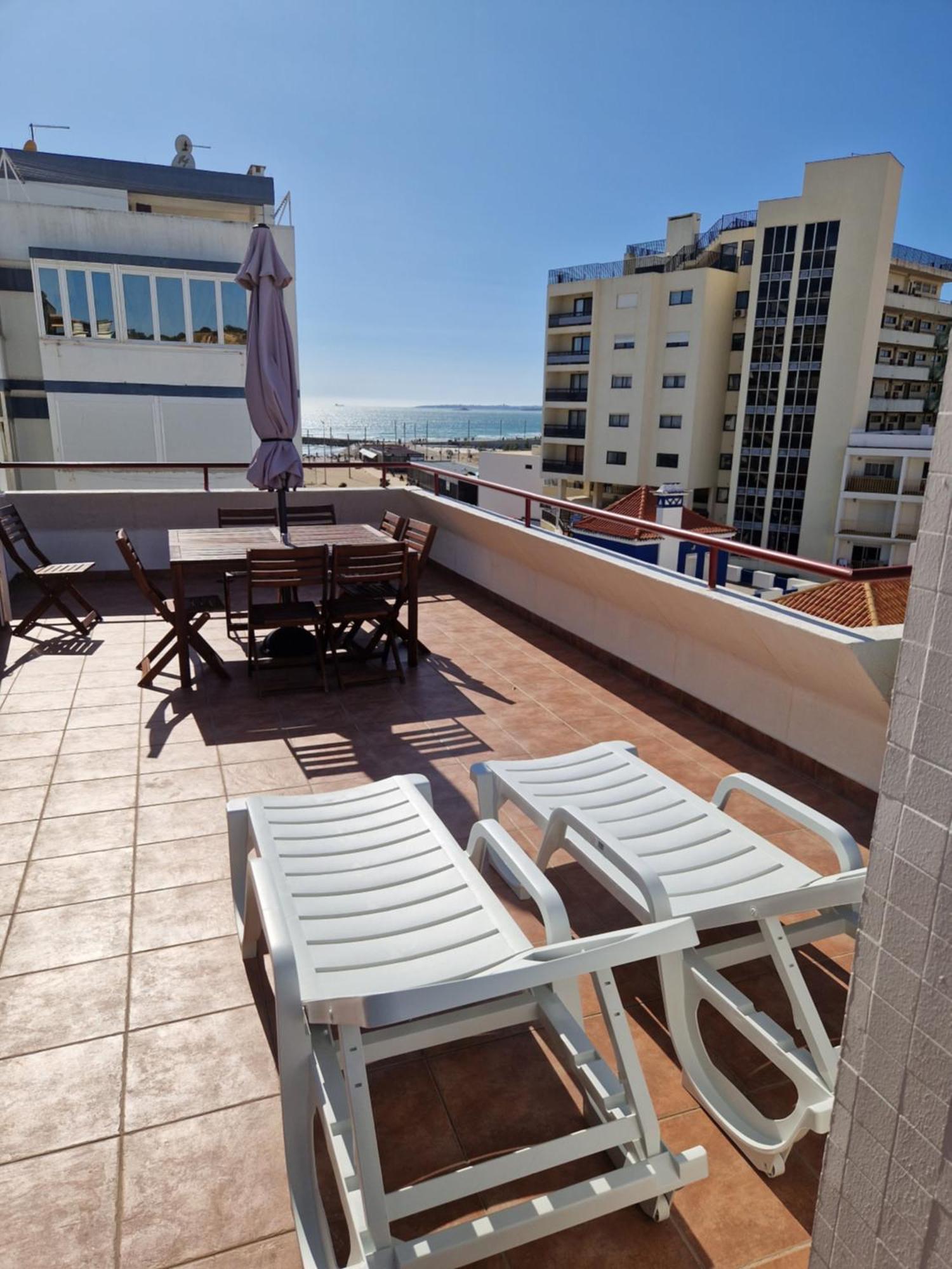 Amazing Terrace Costa Da Caparica Apartment Exterior foto