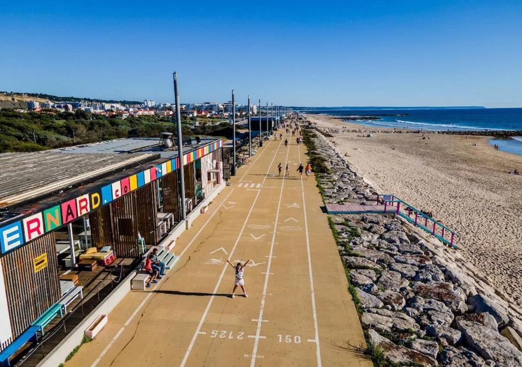Amazing Terrace Costa Da Caparica Apartment Exterior foto