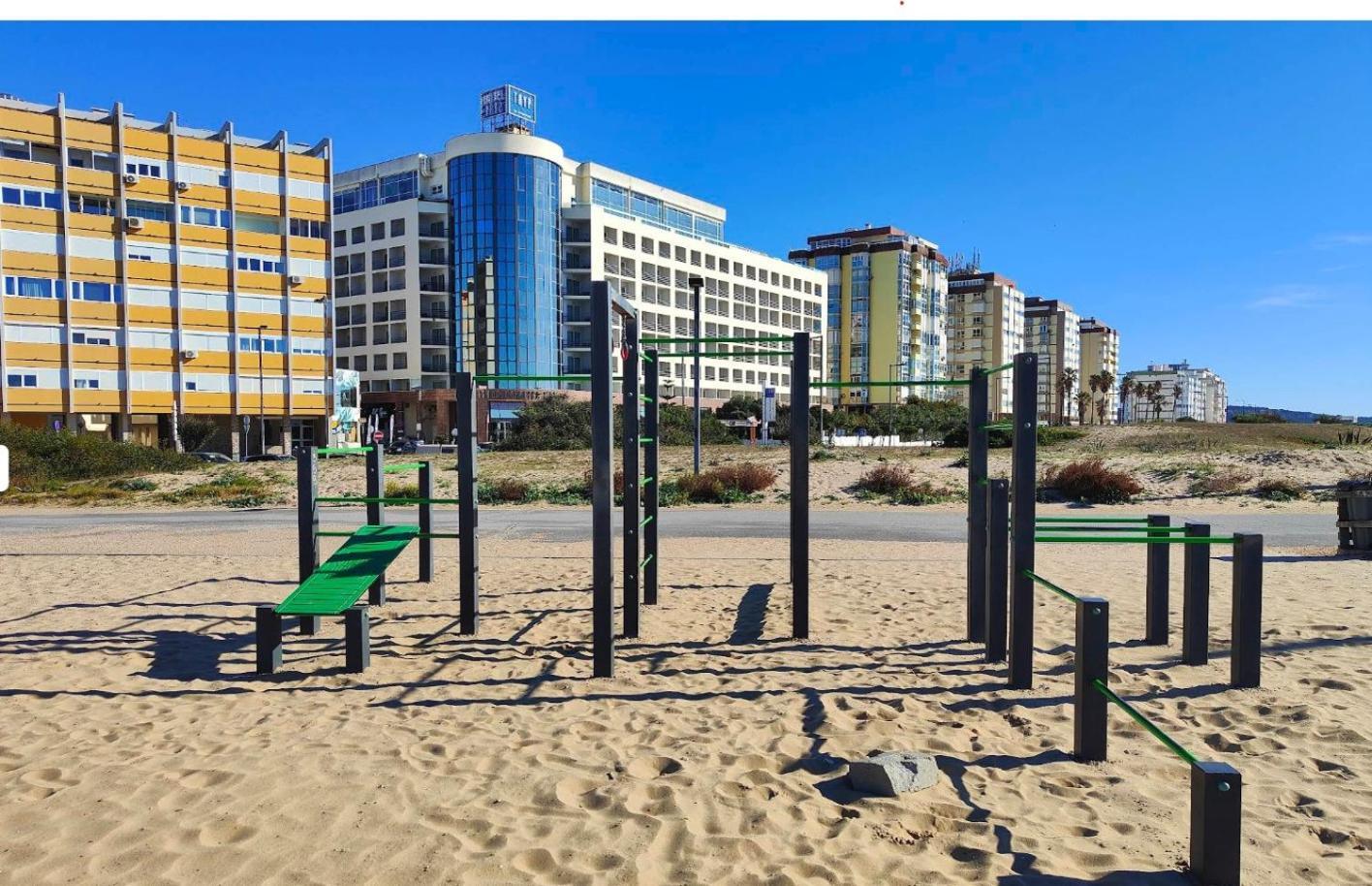 Amazing Terrace Costa Da Caparica Apartment Exterior foto